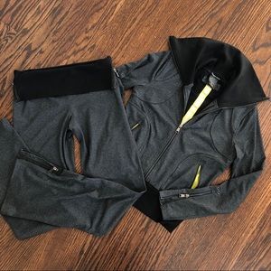 Andrew Marc Sports Set Tracksuit Jacket + Pants Size S Active